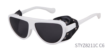 Men's Full Frame Toad Glasses Sunglasses With Tac Lens Material In Black For Outdoor Use