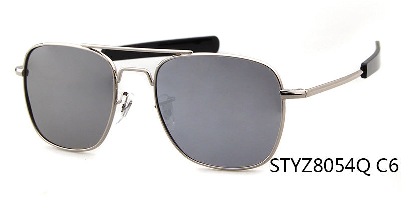 Unisex Aviator Sunglasses With Full Frame And Tac Lens Material In Golden, Perfect For Spring