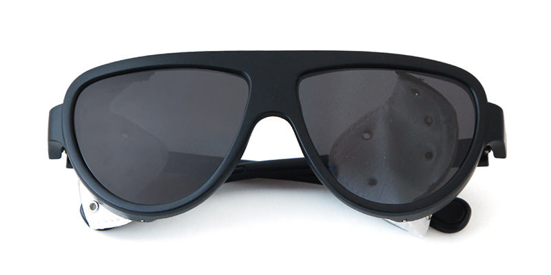 Men's Full Frame Toad Glasses Sunglasses With Tac Lens Material In Black For Outdoor Use
