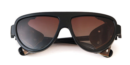 Men's Full Frame Toad Glasses Sunglasses With Tac Lens Material In Black For Outdoor Use