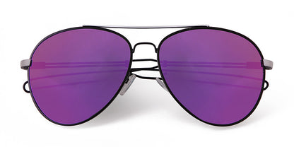Men's Full Frame Toad Glasses Sunglasses With Tac Lens Material In Golden, Perfect For Party