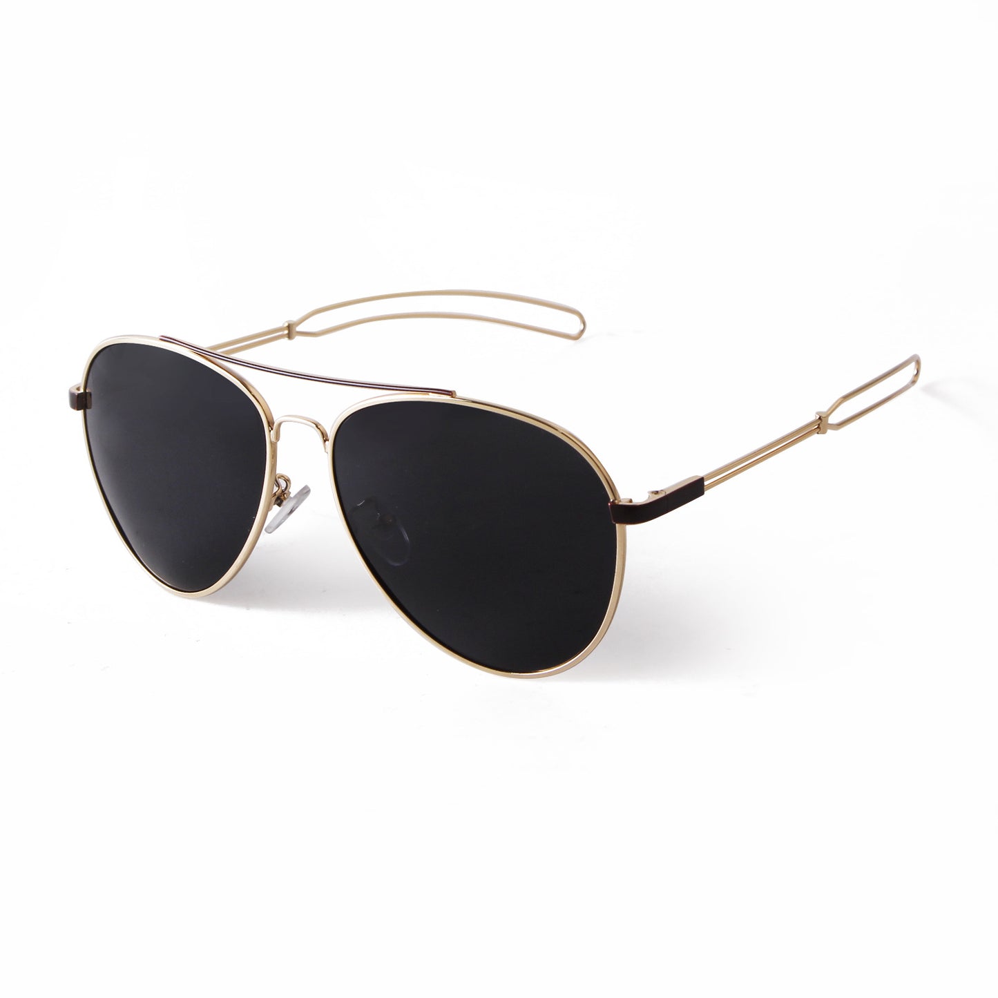 Men's Full Frame Toad Glasses Sunglasses With Tac Lens Material In Golden, Perfect For Party