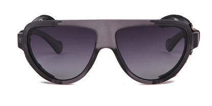 Men's Full Frame Toad Glasses Sunglasses With Tac Lens Material In Black For Outdoor Use