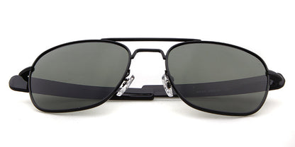 Unisex Aviator Sunglasses With Full Frame And Tac Lens Material In Golden, Perfect For Spring