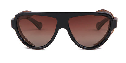 Men's Full Frame Toad Glasses Sunglasses With Tac Lens Material In Black For Outdoor Use