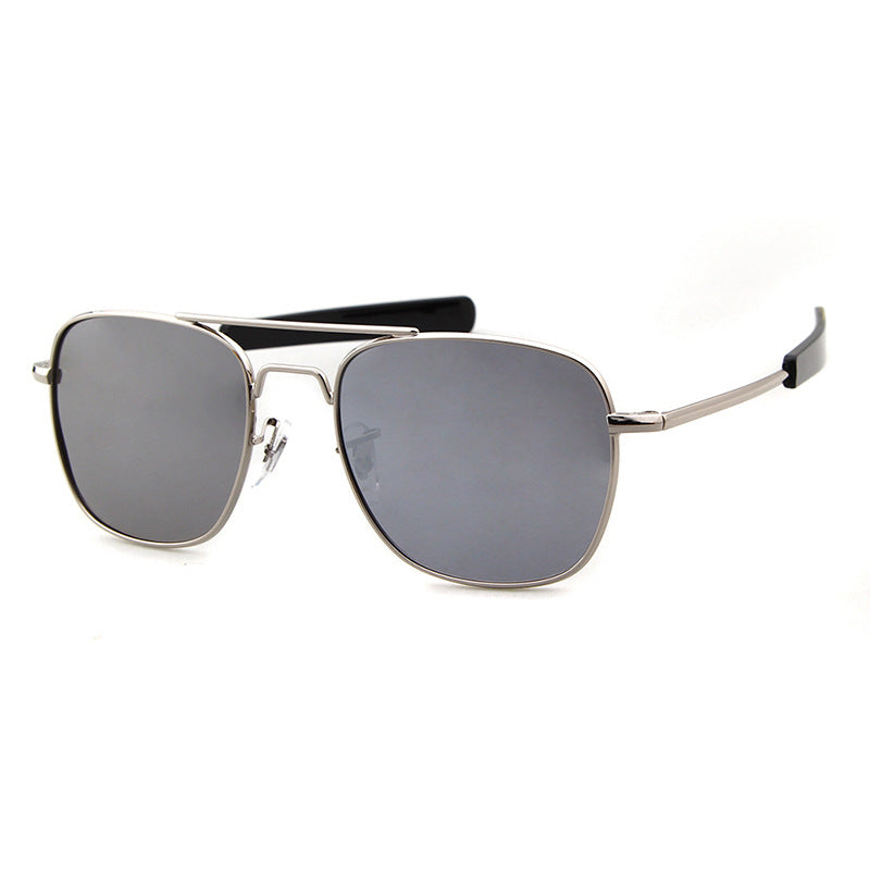 Unisex Aviator Sunglasses With Full Frame And Tac Lens Material In Golden, Perfect For Spring