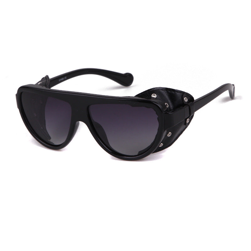 Men's Full Frame Toad Glasses Sunglasses With Tac Lens Material In Black For Outdoor Use