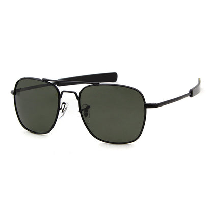 Unisex Aviator Sunglasses With Full Frame And Tac Lens Material In Golden, Perfect For Spring