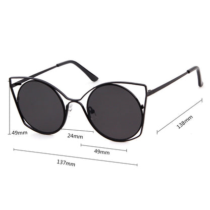 Women's Round Frame Full Frame Sunglasses With Ac Lens Material In Golden, Perfect For Spring