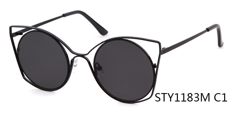 Women's Round Frame Full Frame Sunglasses With Ac Lens Material In Golden, Perfect For Spring