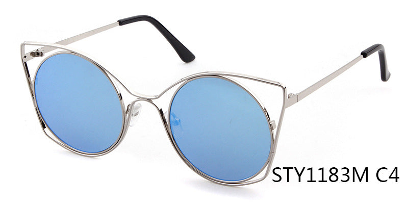 Women's Round Frame Full Frame Sunglasses With Ac Lens Material In Golden, Perfect For Spring