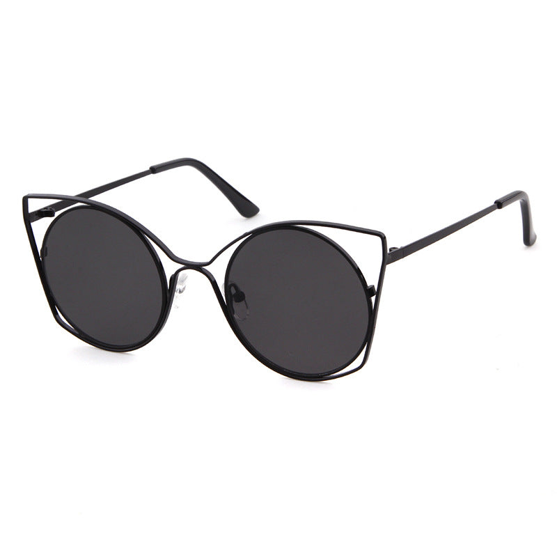 Women's Round Frame Full Frame Sunglasses With Ac Lens Material In Golden, Perfect For Spring