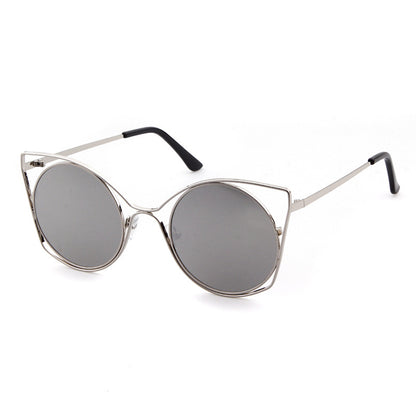 Women's Round Frame Full Frame Sunglasses With Ac Lens Material In Golden, Perfect For Spring