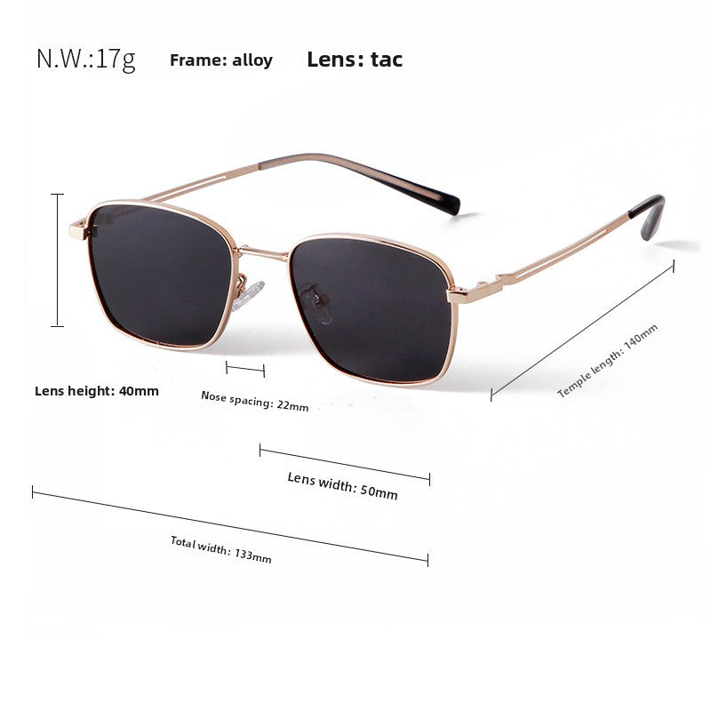Unisex Polygons Full Frame Sunglasses With Tac Lens Material In Black, Perfect For Spring Season