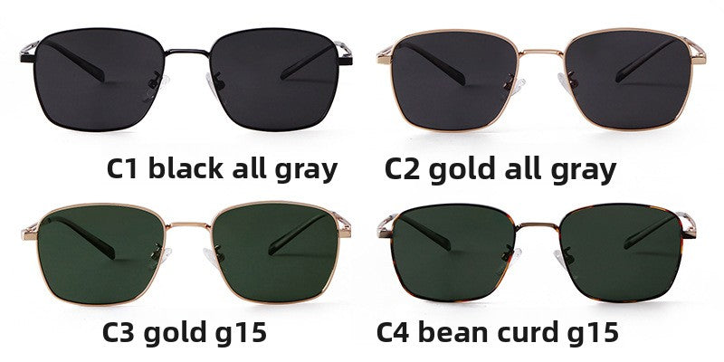 Unisex Polygons Full Frame Sunglasses With Tac Lens Material In Black, Perfect For Spring Season