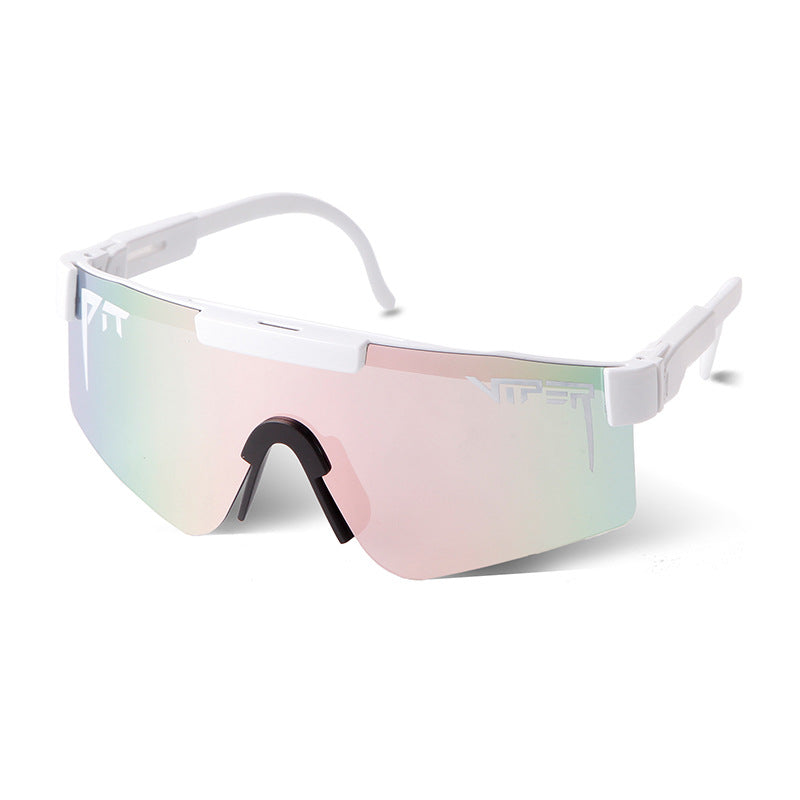 Women’s Special-Shaped Half Frame Sunglasses With Tac Lens Material In Multicolor, Perfect For Spring
