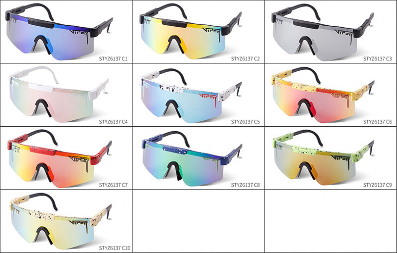 Women’s Special-Shaped Half Frame Sunglasses With Tac Lens Material In Multicolor, Perfect For Spring