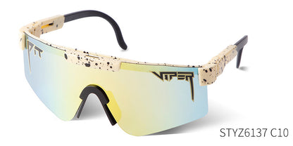 Women’s Special-Shaped Half Frame Sunglasses With Tac Lens Material In Multicolor, Perfect For Spring