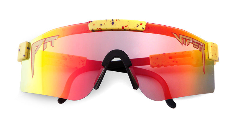 Women’s Special-Shaped Half Frame Sunglasses With Tac Lens Material In Multicolor, Perfect For Spring
