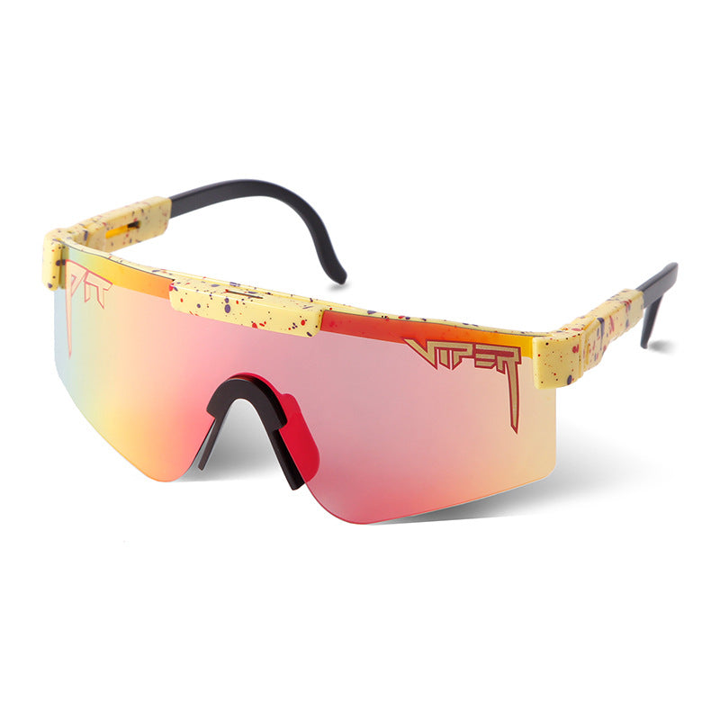 Women’s Special-Shaped Half Frame Sunglasses With Tac Lens Material In Multicolor, Perfect For Spring