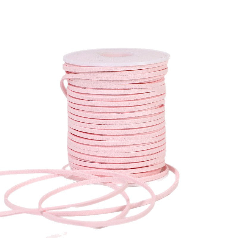 Solid Color Velvet Ribbon Rope In New Style Suede, 1 PCS Package Colored Ribbon For Event & Party Supplies