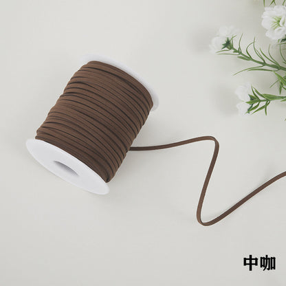 Solid Color Velvet Ribbon Rope In New Style Suede, 1 PCS Package Colored Ribbon For Event & Party Supplies