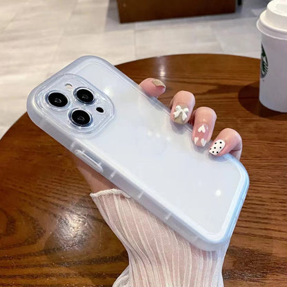 Transparent Silica Gel Phone Case For Apple IPhone Featuring Durable Soft Material