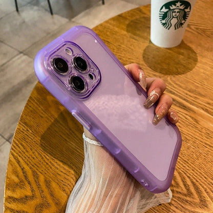 Transparent Silica Gel Phone Case For Apple IPhone Featuring Durable Soft Material