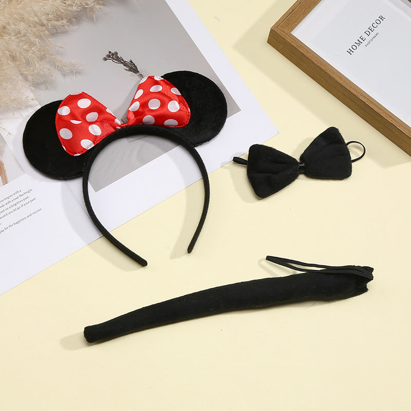 Novelty Solid Color Hair Band For Kids Made With Mixed Materials