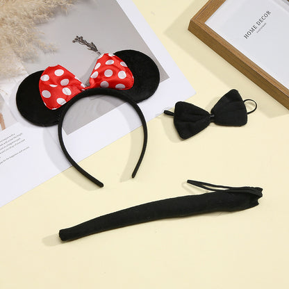 Novelty Solid Color Hair Band For Kids Made With Mixed Materials