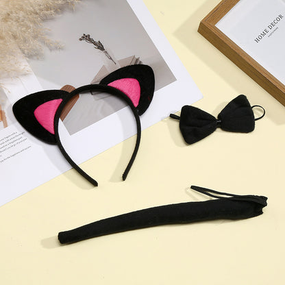 Novelty Solid Color Hair Band For Kids Made With Mixed Materials