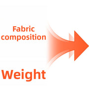Fabric Composition: 95% Polyester 5% Spandex. Maximum Weight: 240g