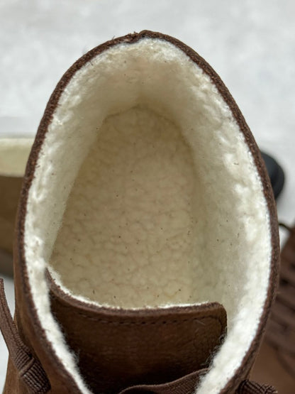 Women Stylish Genuine Leather Fleece-lined Boots