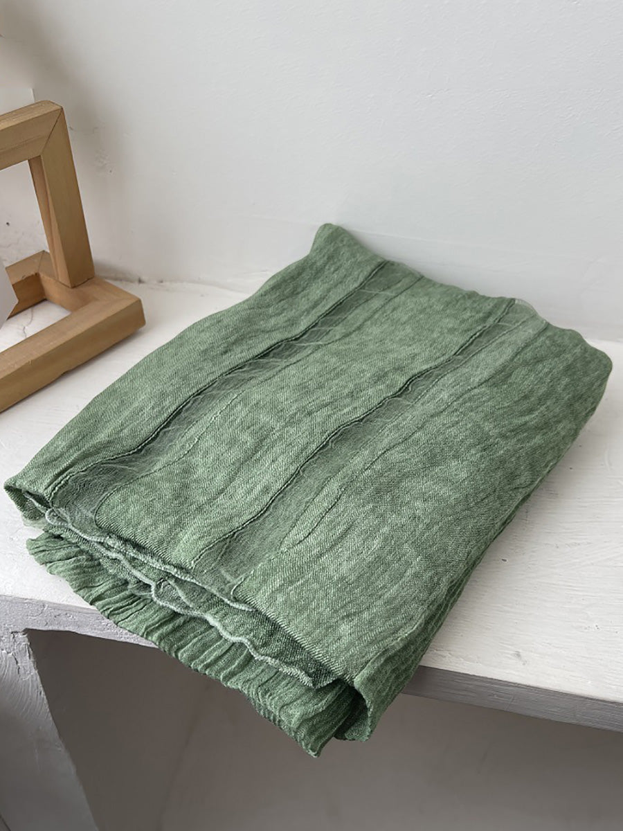 Women Summer Thin Pure Color Shawl Scarf