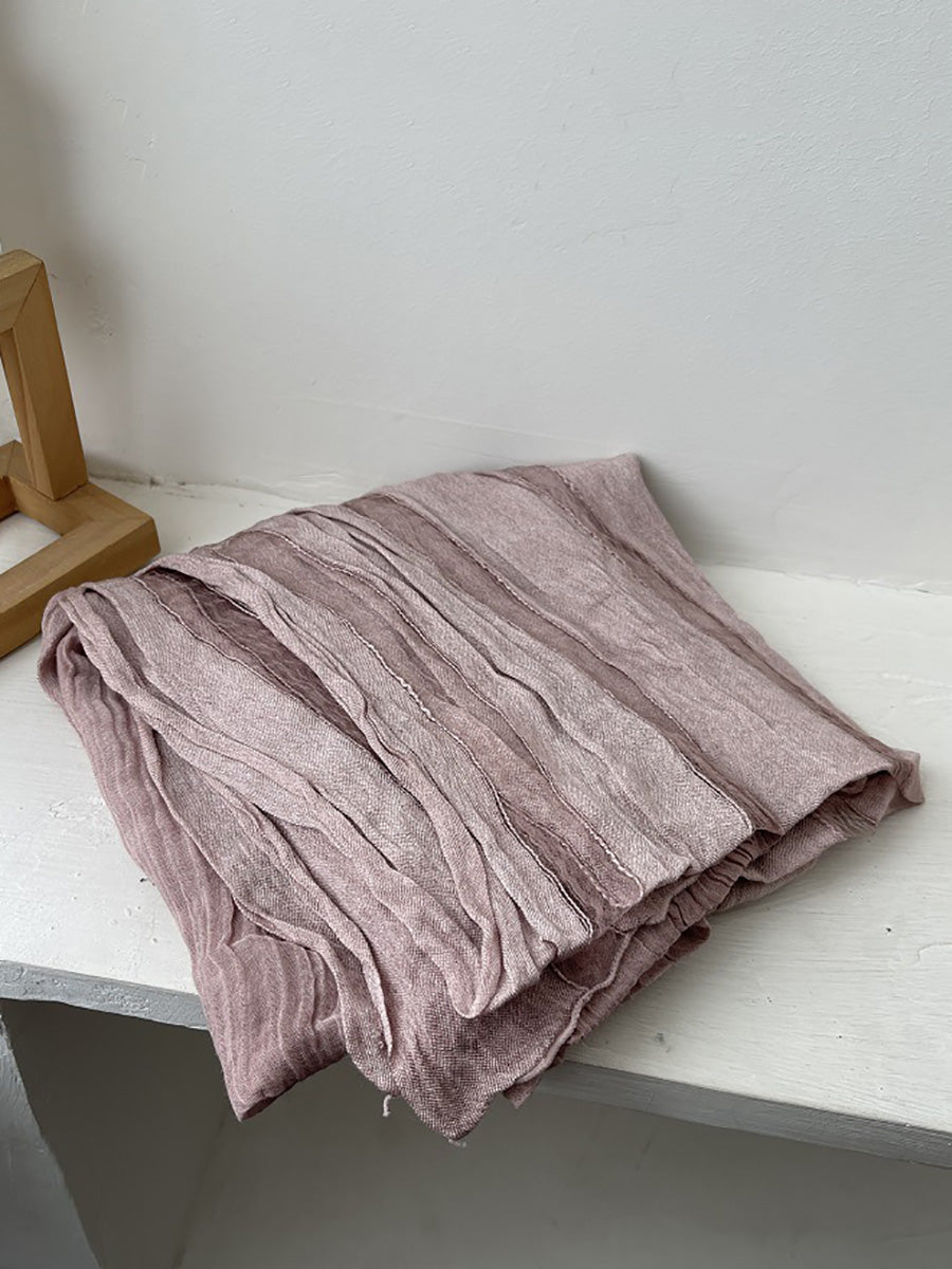 Women Summer Thin Pure Color Shawl Scarf