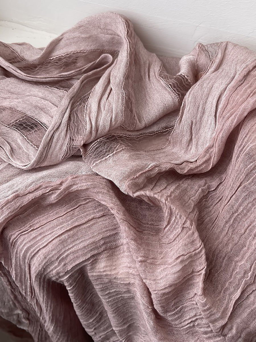 Women Summer Thin Pure Color Shawl Scarf