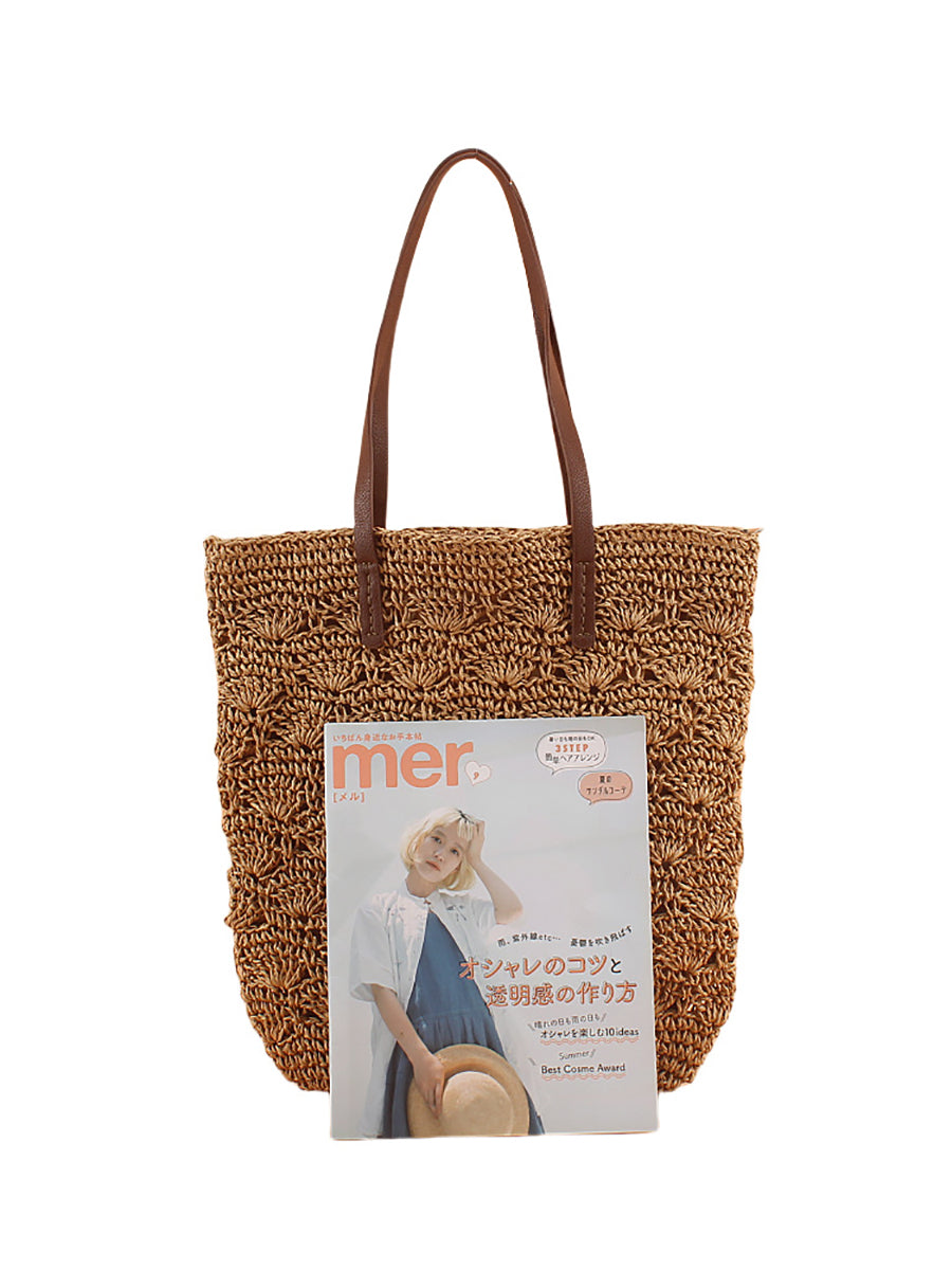 Women Fashion Straw Weave Shoulder Bag