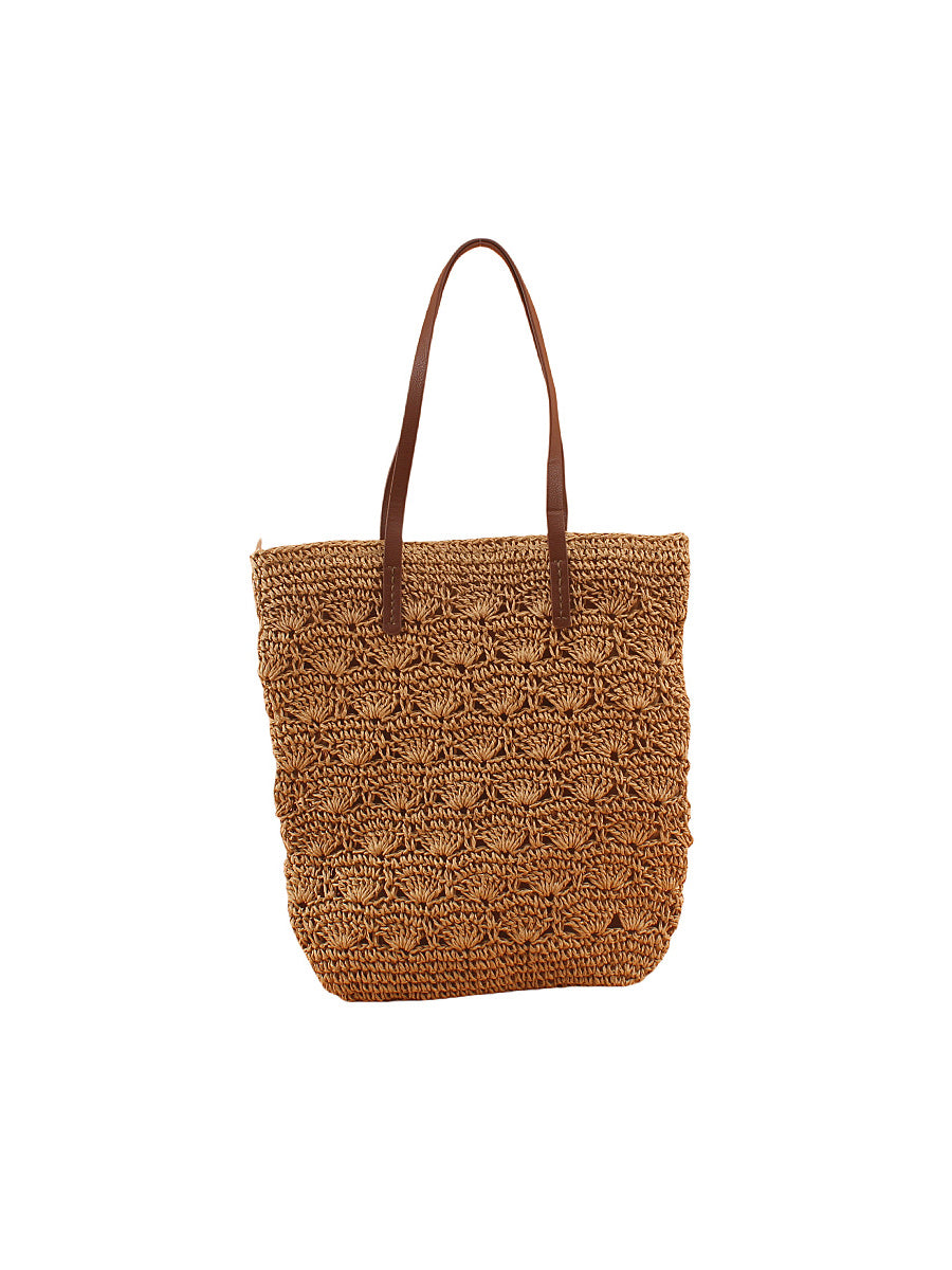 Women Fashion Straw Weave Shoulder Bag