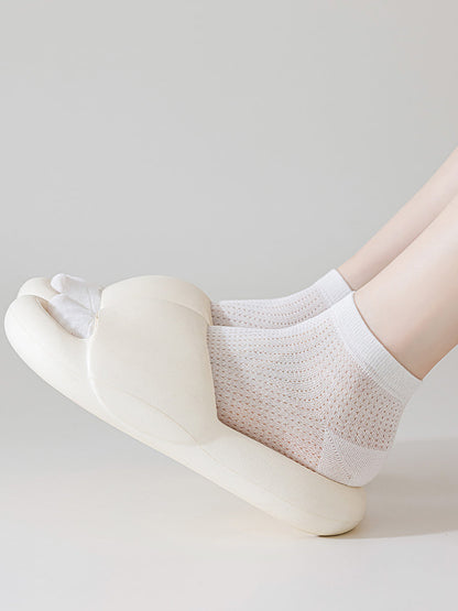 6 Pairs Women Summer Casual Breathable Short Socks