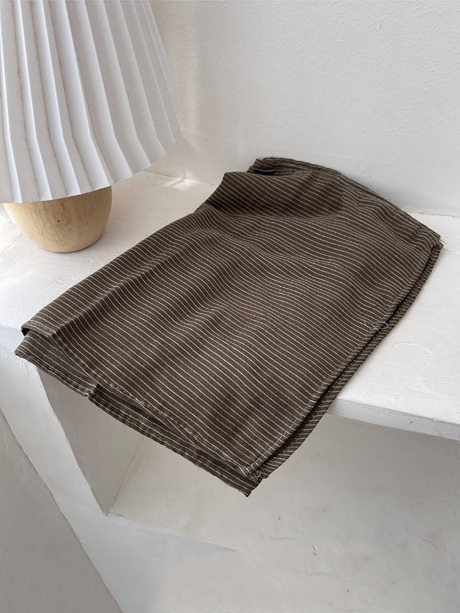 Women Artsy Stripe Summer Shawl Scarf