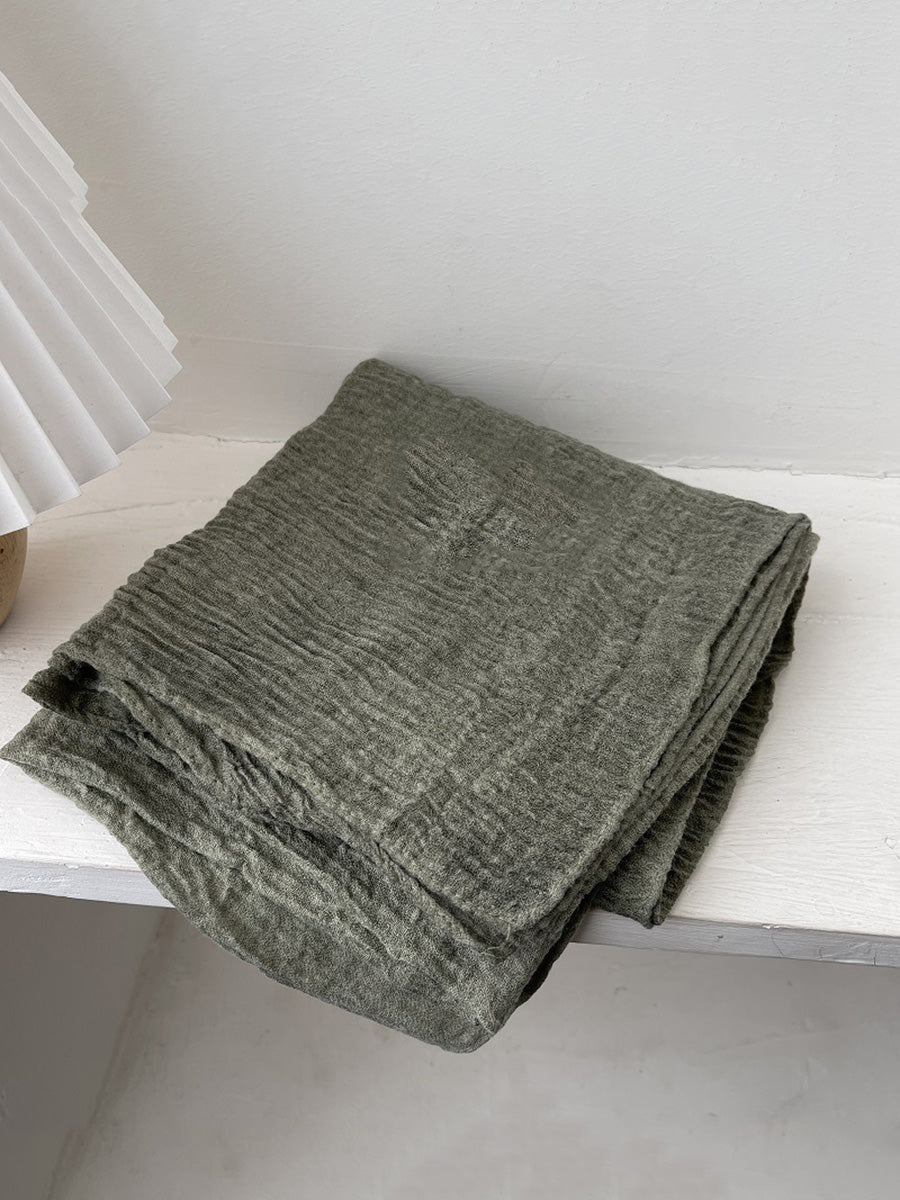 Women Artsy Pure Color Shawl Scarf