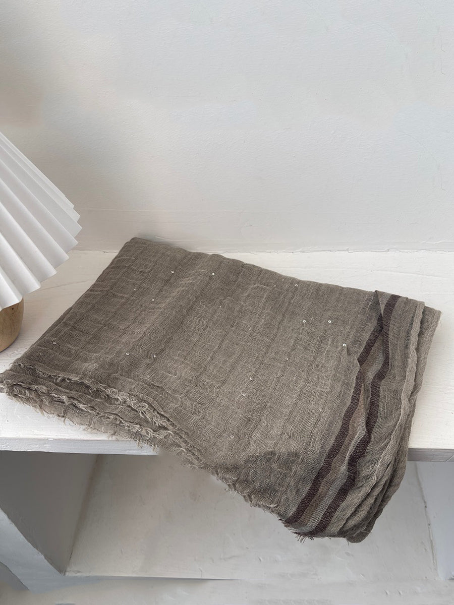 Women Summer Worn Pure Color Shawl Scarf