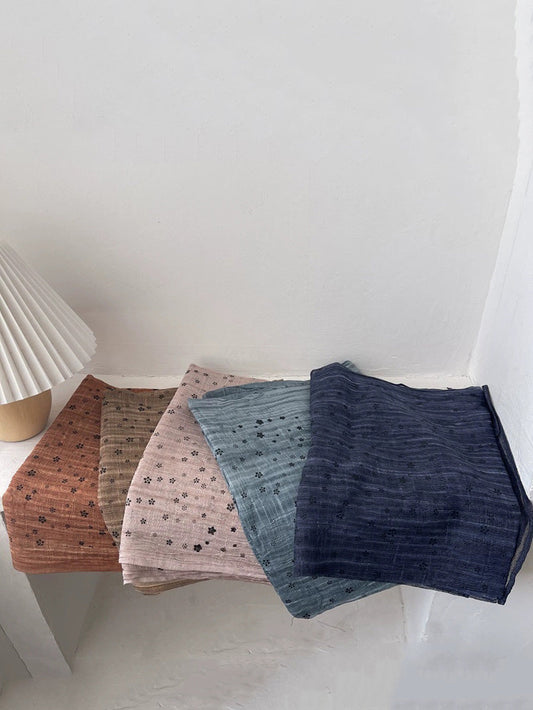 Women Artsy Floral Shawl Scarf