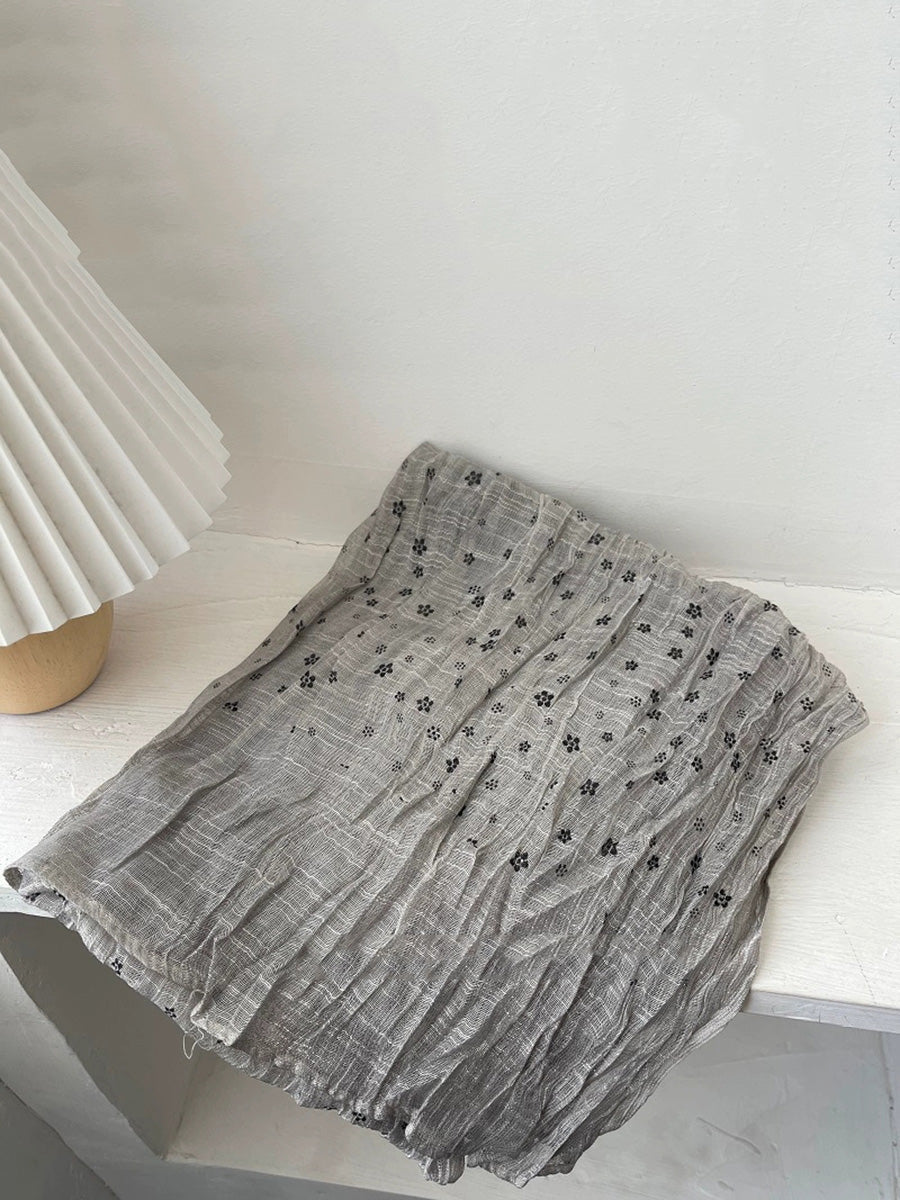 Women Artsy Floral Shawl Scarf