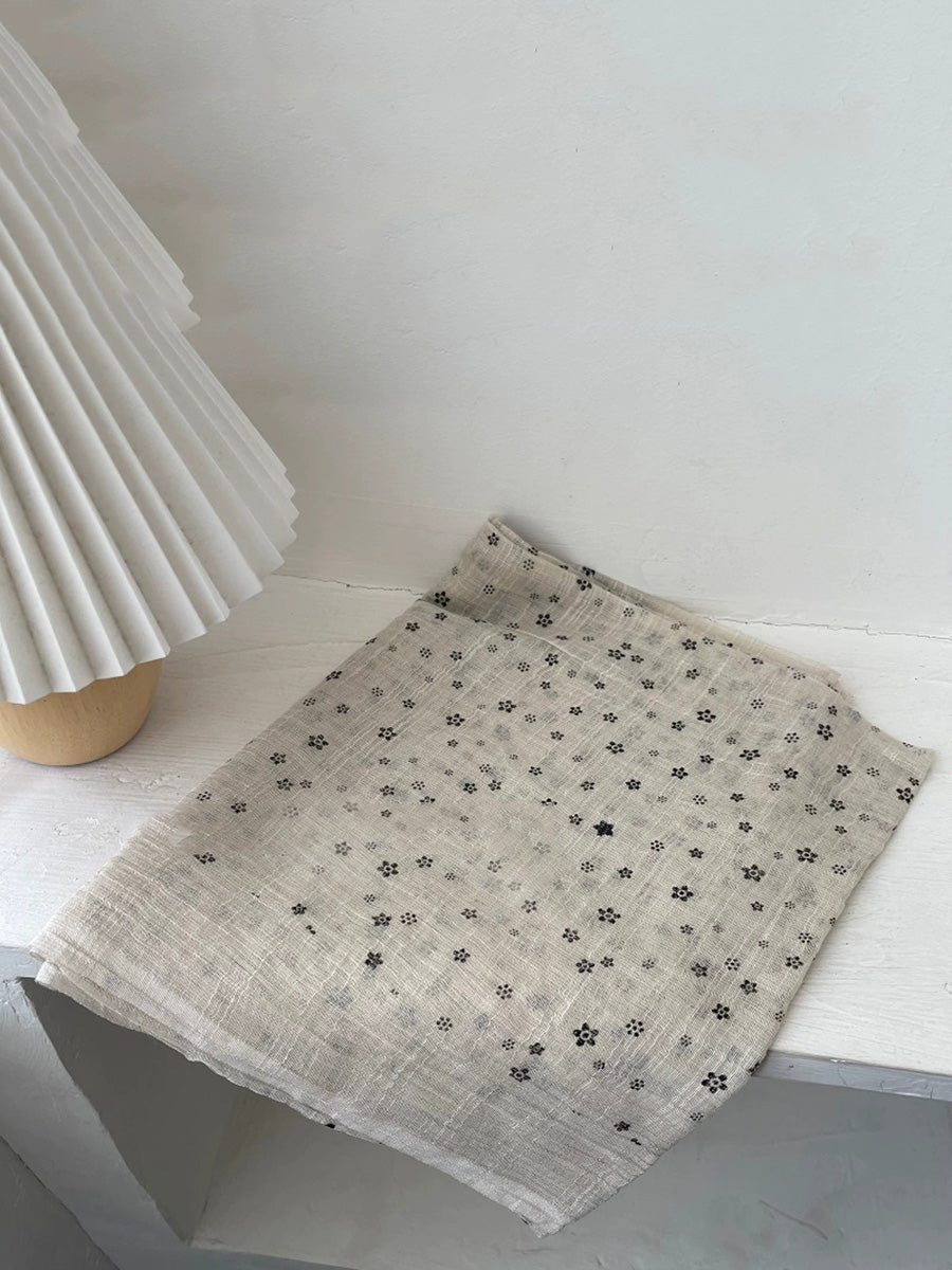 Women Artsy Floral Shawl Scarf