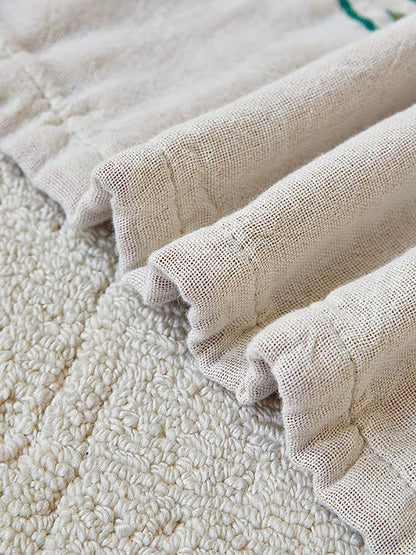 100%Cotton Flower Jacquard Adult Bath Towel