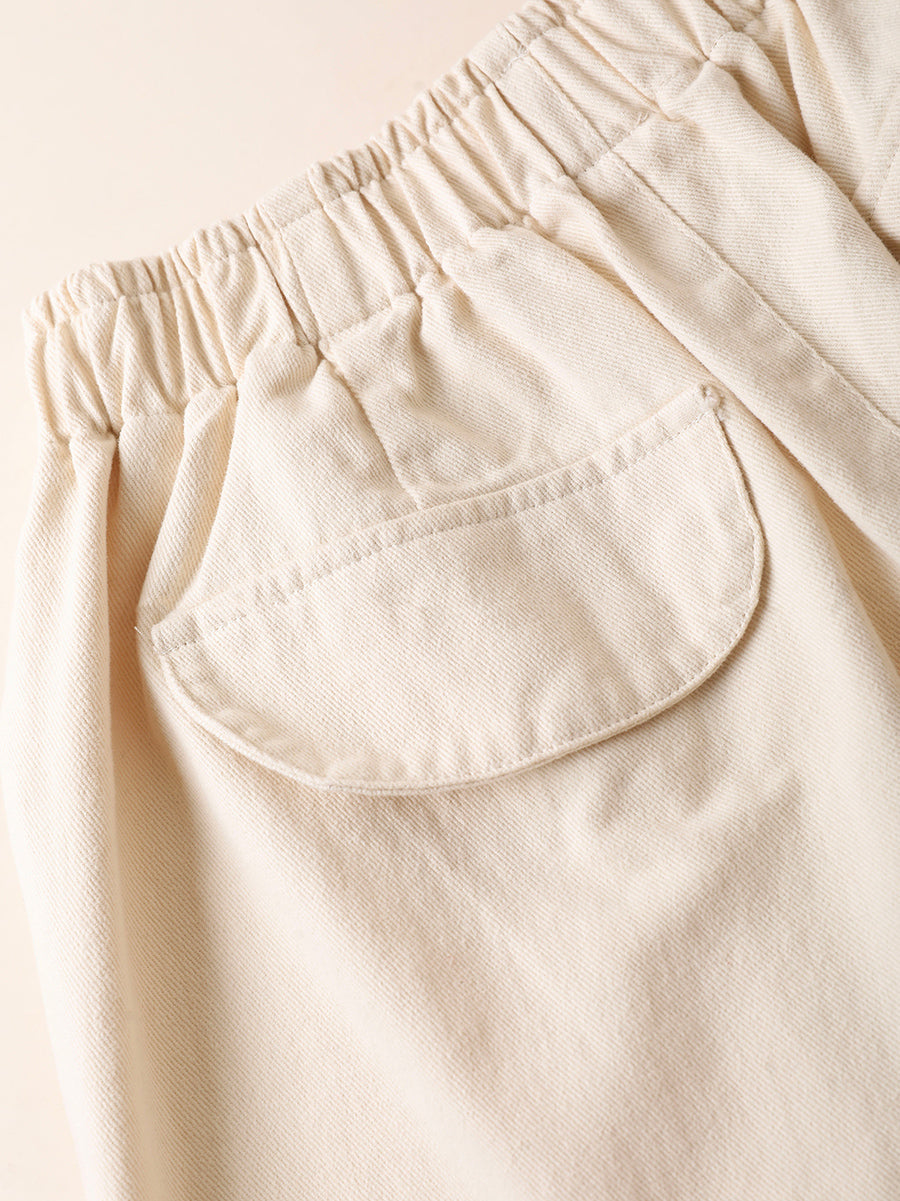 Women Autumn Pure Color 100%Cotton Harem Pants