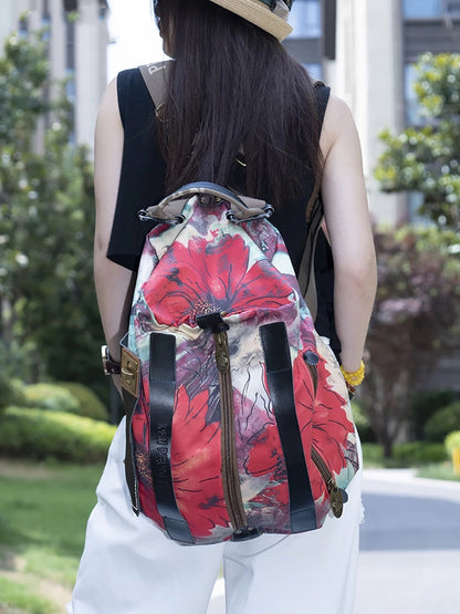 Women Fashion Leather Spliced Shoulder Bag