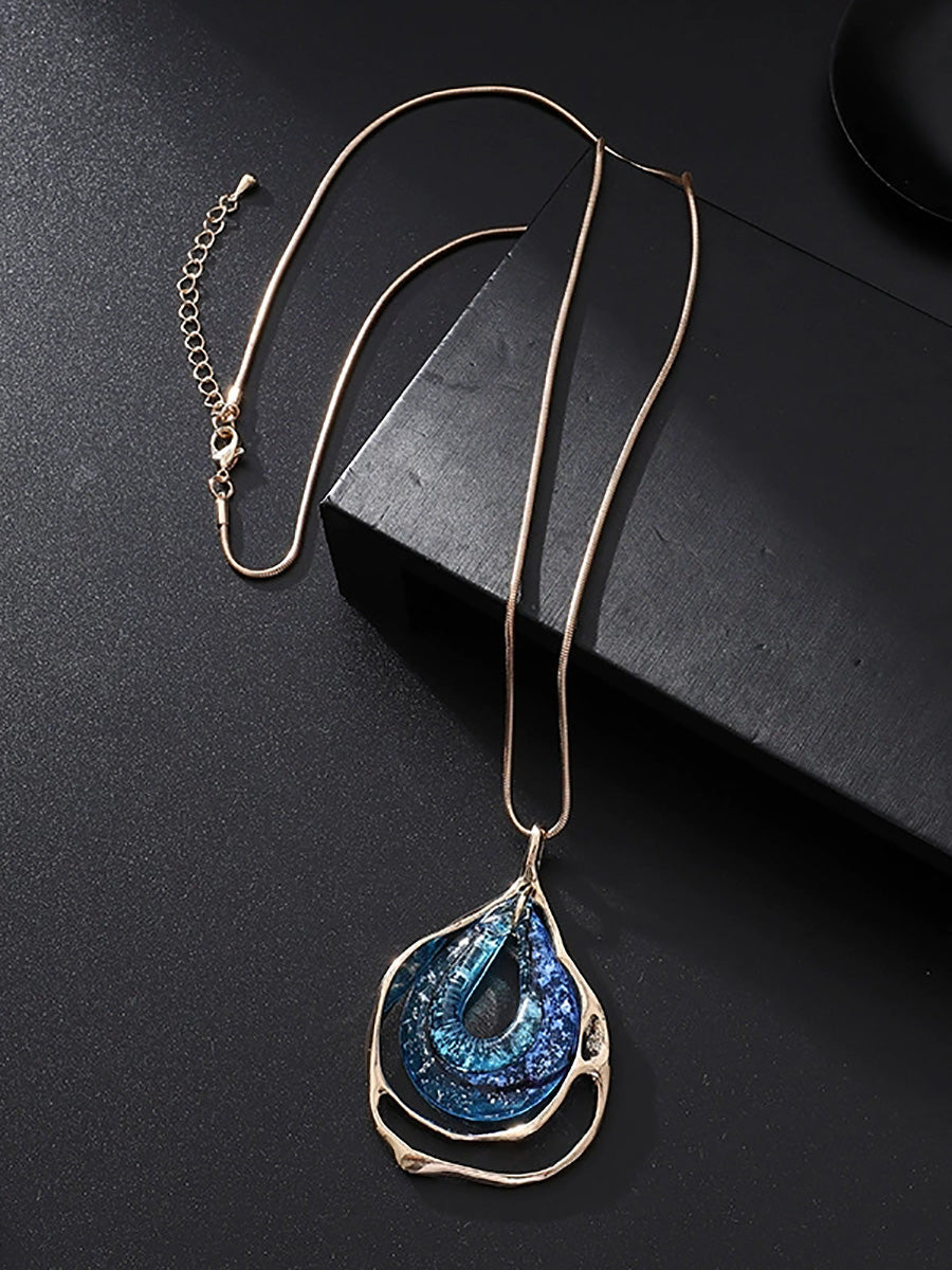 Women Fashion Alloy Geometric Necklace