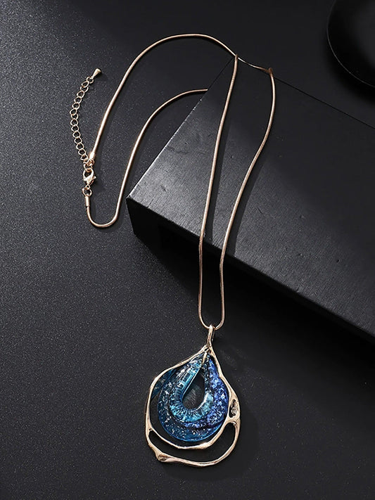 Women Fashion Alloy Geometric Necklace